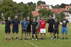 Musiker-Fußballturnier am 13.7. 2013, Würmla, Foto: Kathrin und Lukas Höckner