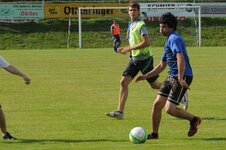 Musiker-Fußballturnier am 13.7. 2013, Würmla, Foto: Kathrin und Lukas Höckner