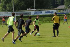 Musiker-Fußballturnier am 13.7. 2013, Würmla, Foto: Kathrin und Lukas Höckner