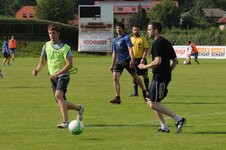 Musiker-Fußballturnier am 13.7. 2013, Würmla, Foto: Kathrin und Lukas Höckner